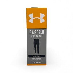 Under Armour Active 2.0 BaseLayer Men's Medium Leggings 1343247 ColdGear NEW